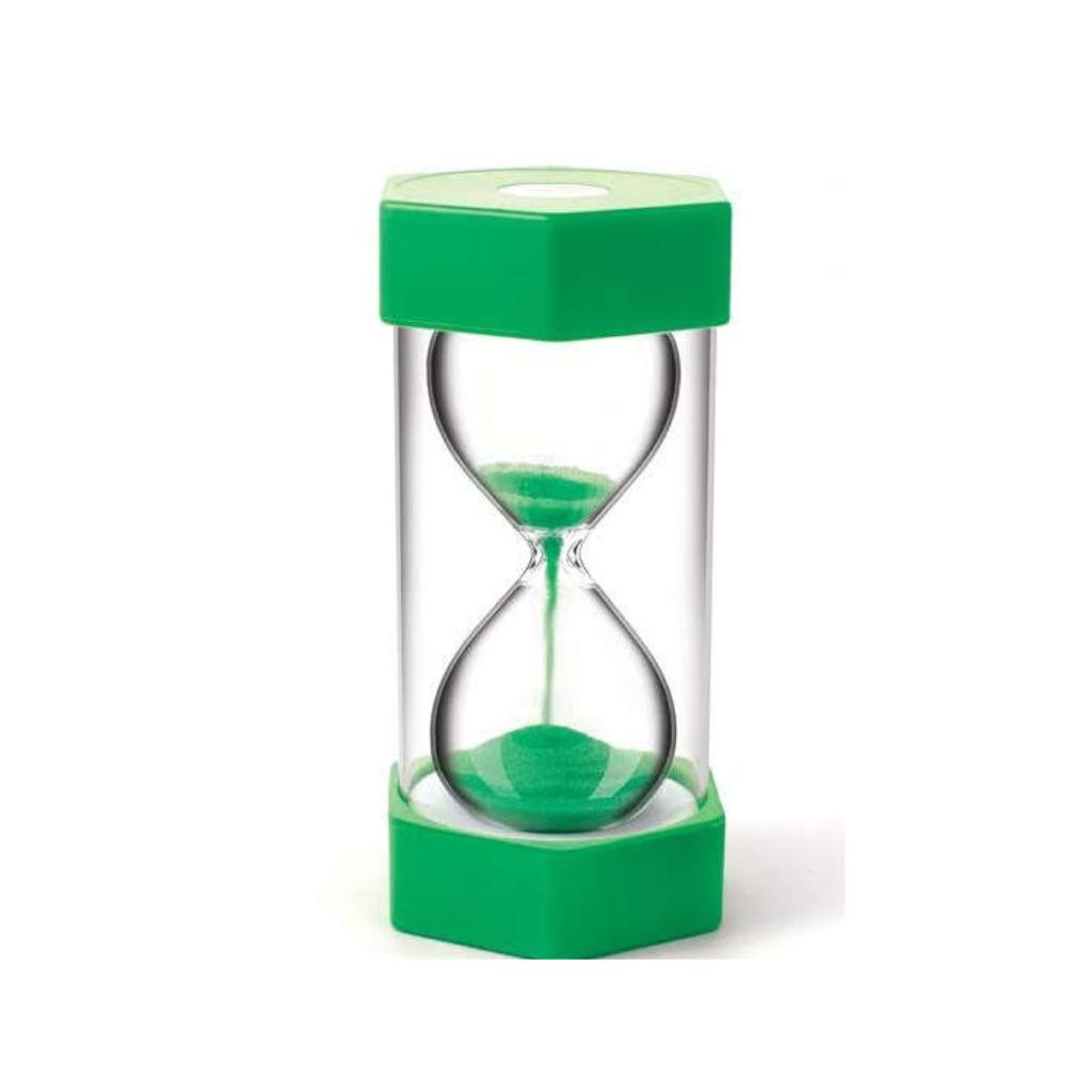 SuLiao Reloj de arena con temporizador de reloj de arena para niños: reloj  de arena irrompible de acrílico grande de 3/5/10/20/30 minutos, reloj de